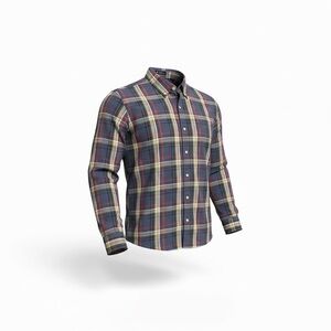 J. Crew plaid untucked large button down